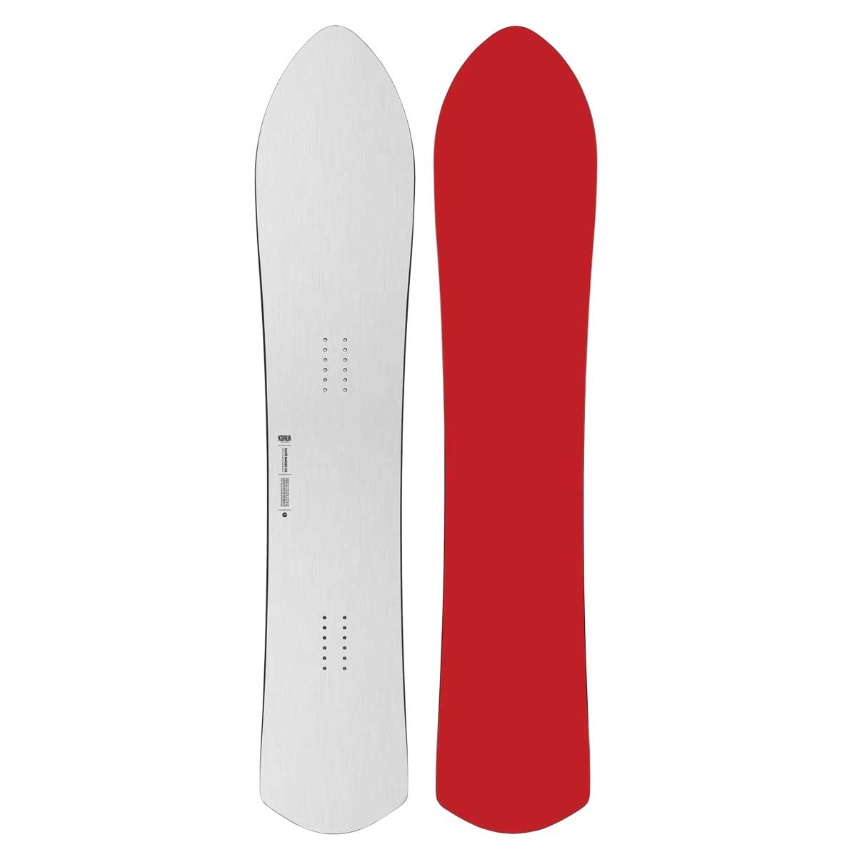 Koruna Shapes Cafe Racer Brushed Snowboard 2026