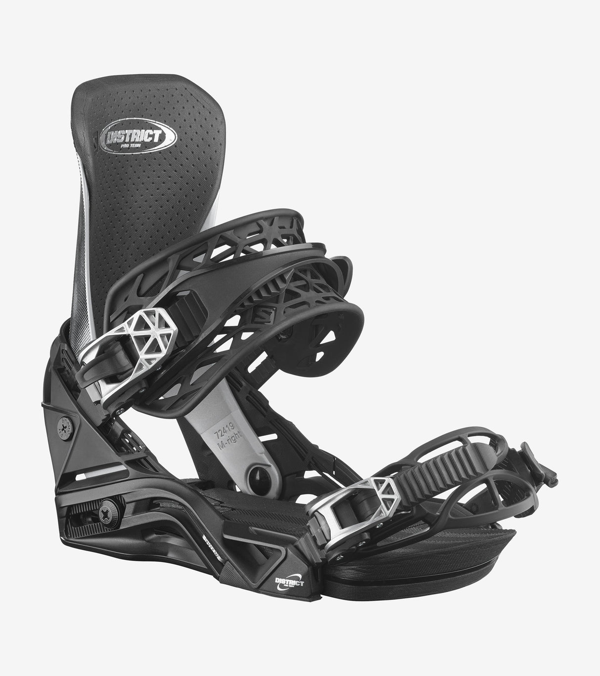Salomon Men's District Pro Team Snowboard Bindings - 2025