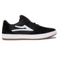 Lakai Brighton Skate Shoes - Black/Suede