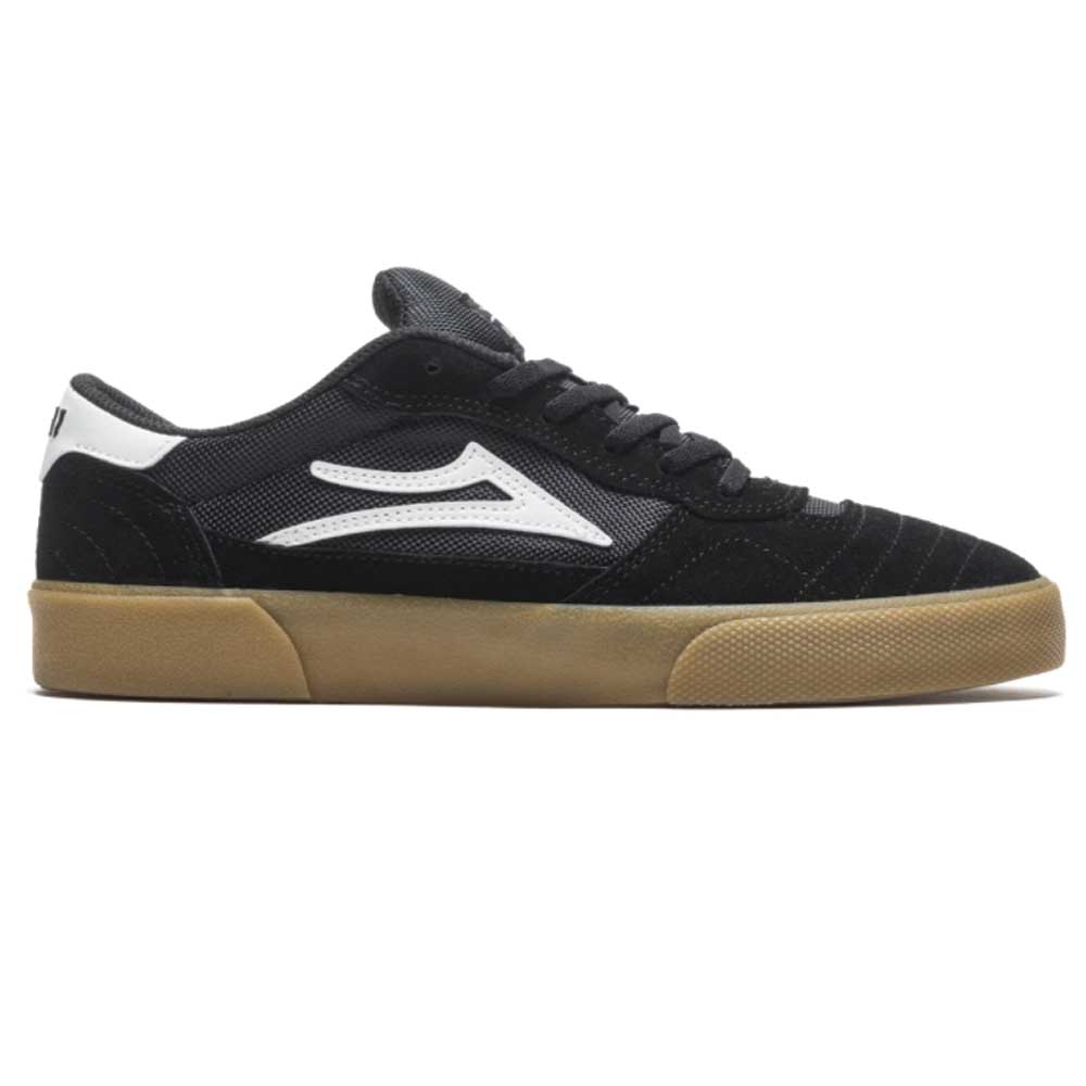 Lakai Cambridge Skate Shoes - Black/Gum/Suede
