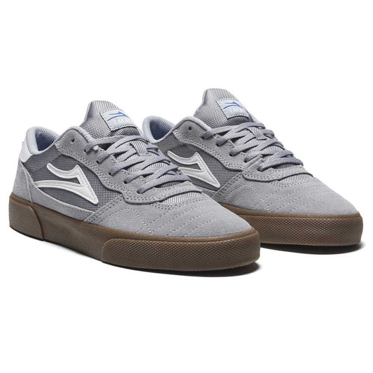 Lakai Cambridge Skate Shoes - Light Grey/Gum/Suede