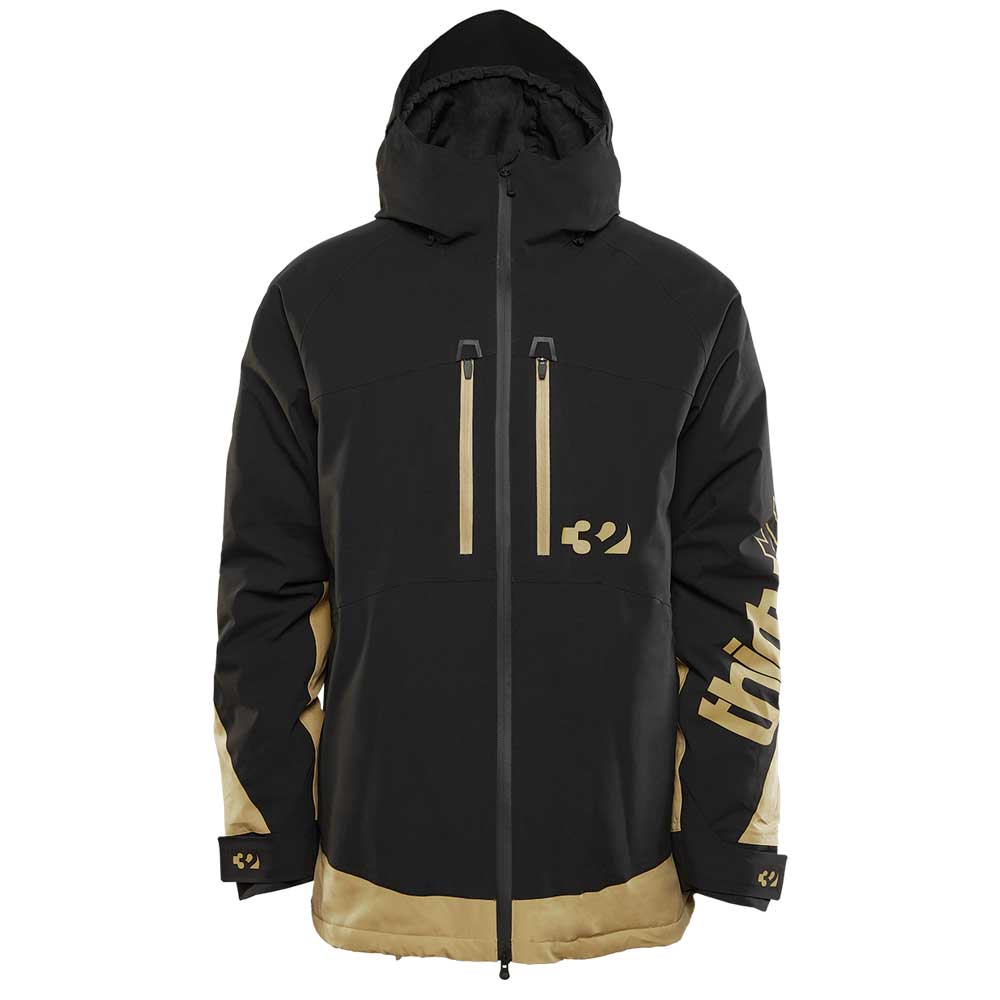 Thirtytwo Lashed Insulated Jacket - Black/Tan