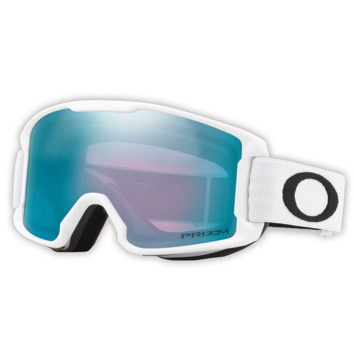 Oakley Line Miner™ S Youth Fit Snow Goggles - 2026 Matte White Strap with Prizm Snow Sapphire Iridium Lenses