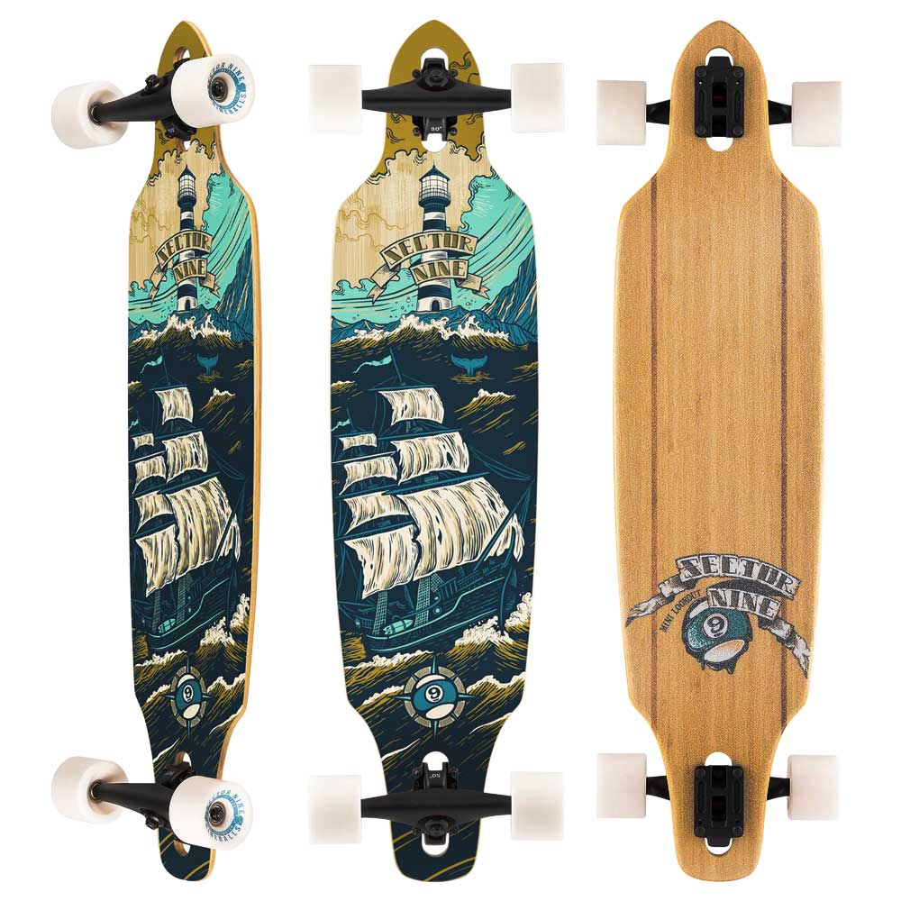 Sector Nine Mini Lookout Voyage Complete Longboard