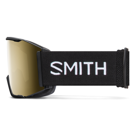 Smith Squad Mag Goggles Black + ChromaPop Sun Black Gold Mirror Lens