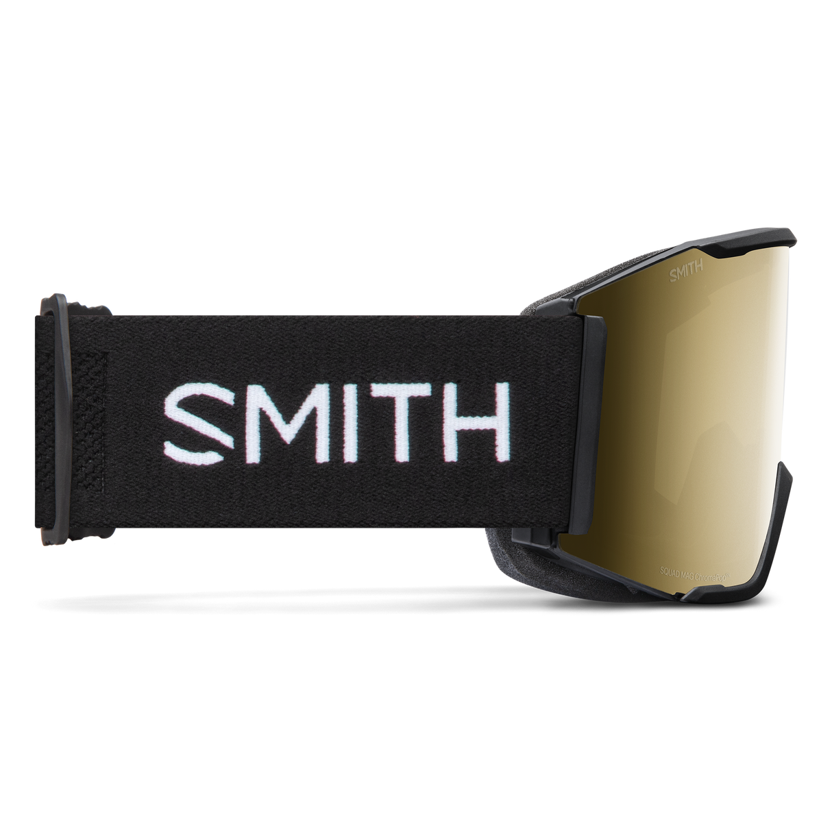 Smith Squad Mag Goggles Black + ChromaPop Sun Black Gold Mirror Lens