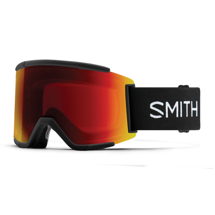Smith Squad XL Goggles -Black ChromaPop Sun Red