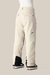 686 Women's Smarty 3-in-1 Cargo Pant - Limestone - full outfit