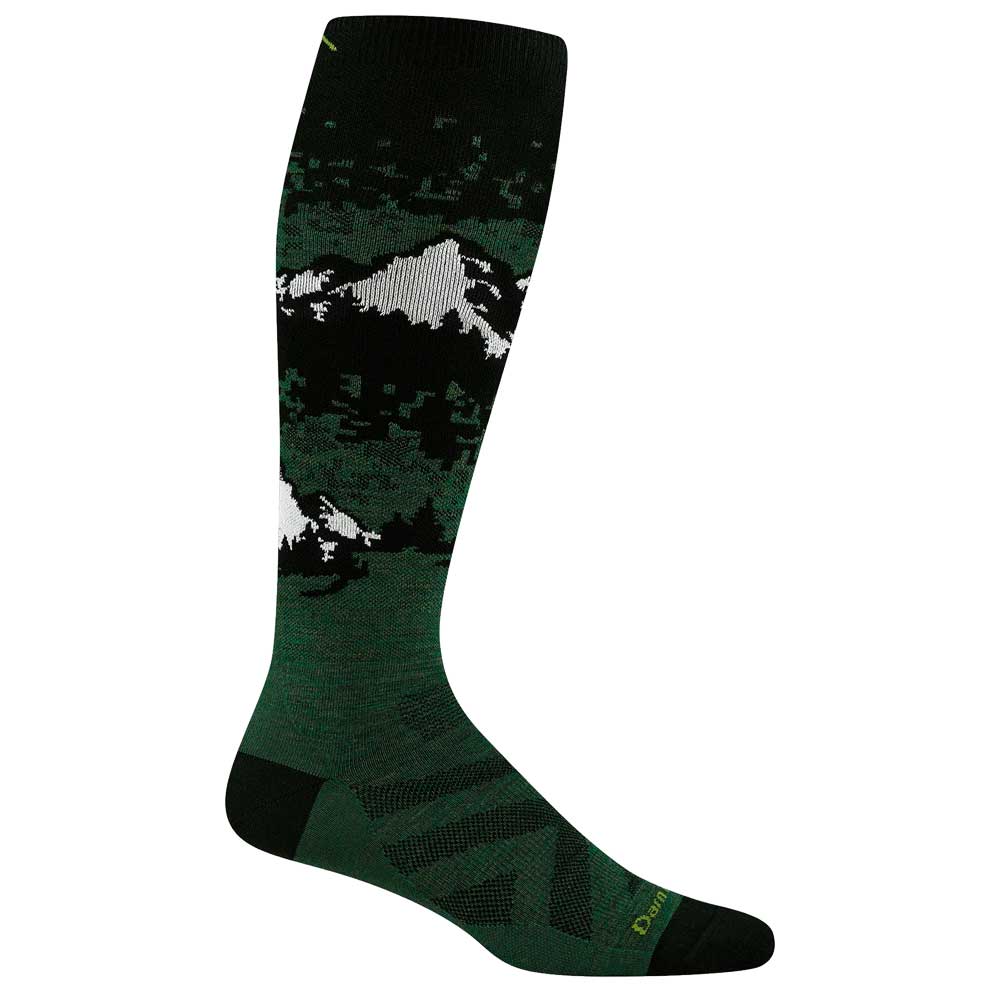Darn Tough Men's Cold Smoke Over-the-Calf Lightweight Ski & Snowboard Socks