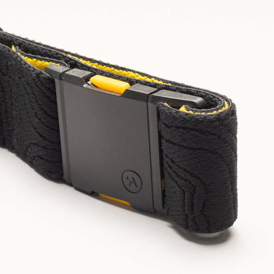 Arcade National Geographic Topo Black Standard Stretch Belt
