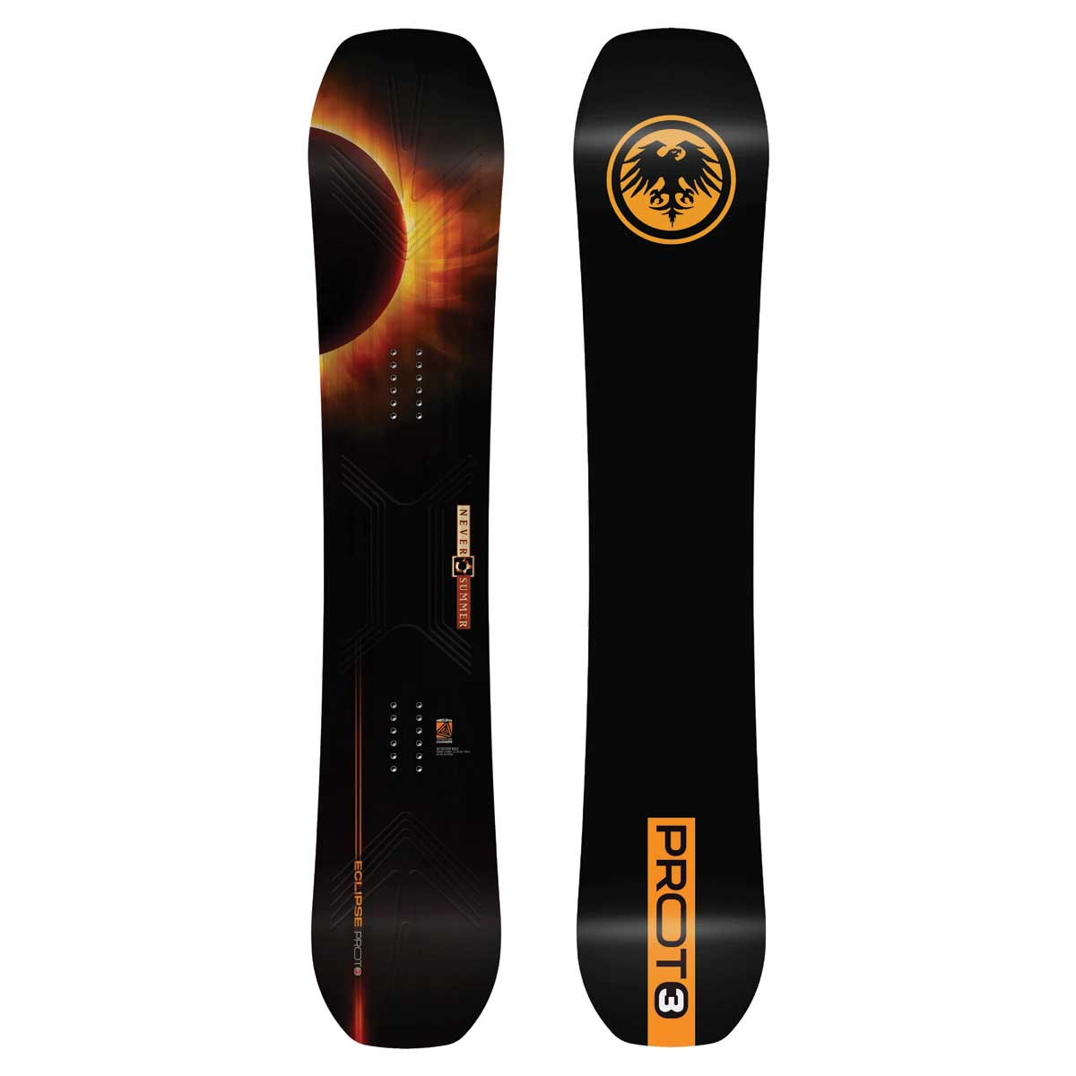 Never Summer Proto T3 Eclipse Men's Snowboard 2026