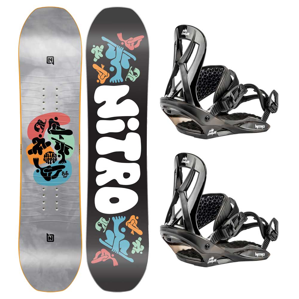 Nitro Ripper Kids Snowboard & Nitro Bindings 2025