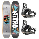 Nitro Ripper Kids Snowboard & Nitro Bindings 2025