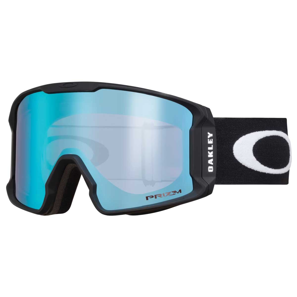 Oakley Line Miner™ L Snow Goggles - 2026 Matte Black Strap with Prizm Snow Sapphire Iridium Lenses
