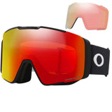 Oakley Line Miner™ Pro L Snow Goggles - 2026 Matte Black Strap with Prizm Torch Iridium Lens + Bonus Rose Iridium Lens