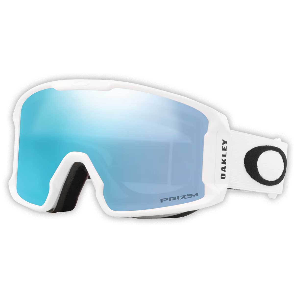 Oakley Line Miner™ M Snow Goggles - 2026 Matte White Strap with Prizm Snow Sapphire Iridium Lenses