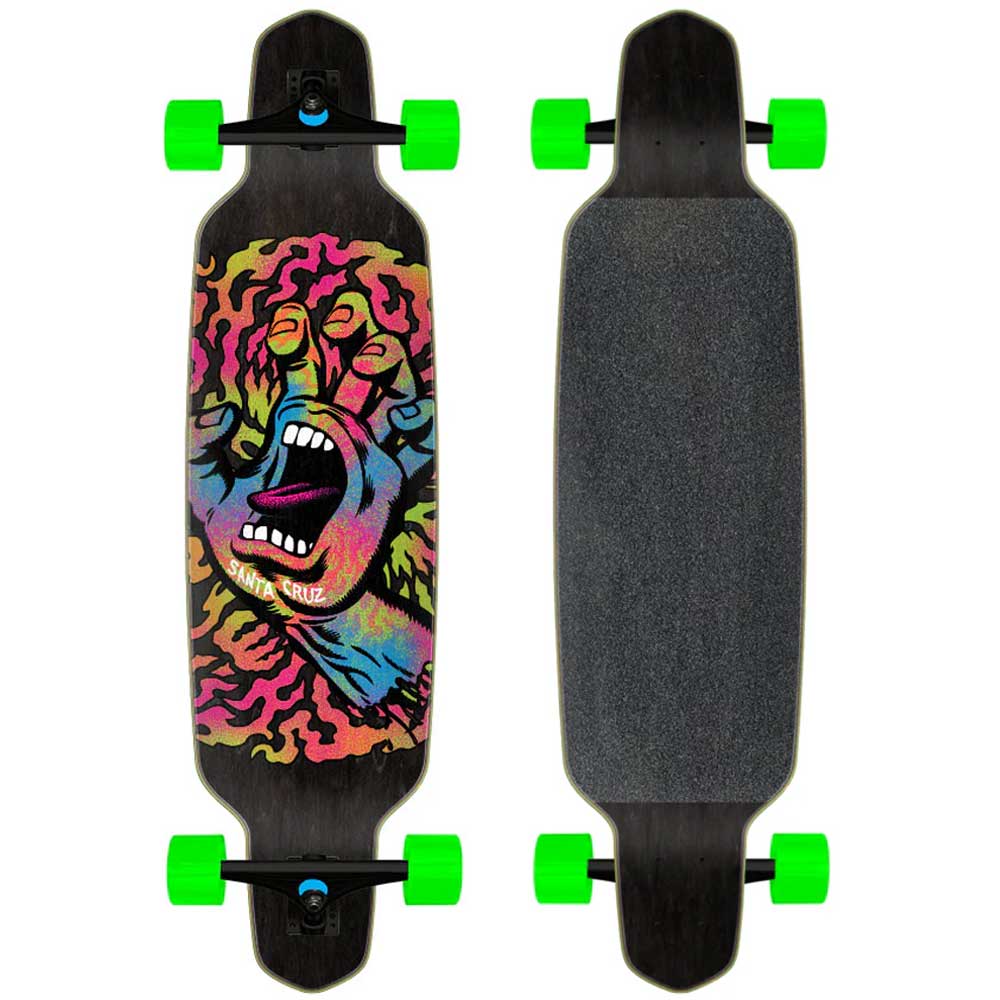 Santa Cruz Obscure Hand Drop Down 9.5" Longboard Complete
