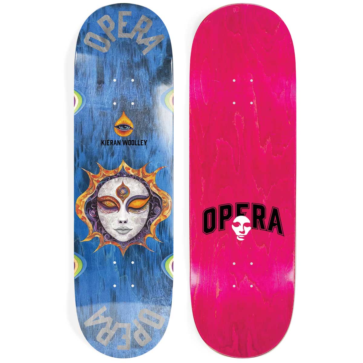 Opera Skateboards Kieran Woolley Trip EX7 Skateboard Deck 9.0"
