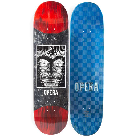 Opera Skateboards Alex Perelson No Evil Slick Shield Skateboard Deck 8.38"