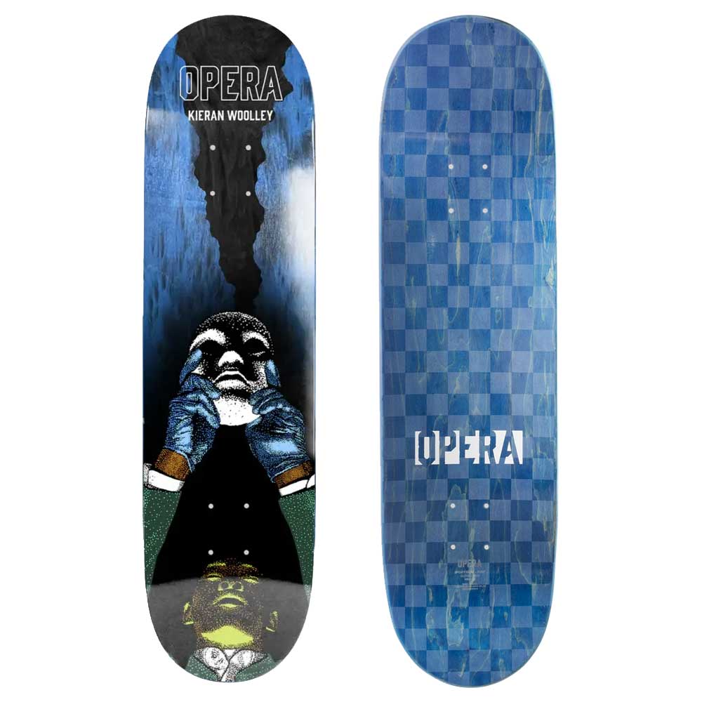 Opera Skateboards Kieran Woolley Upward Skateboard Deck 8.5"