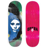 Opera Skateboards Triple Torn Big Mask Skateboard Deck 10.0"