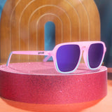 Goodr Retro G Go With the Glow Sunglasses