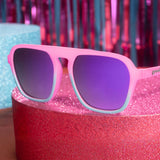Goodr Retro G Go With the Glow Sunglasses