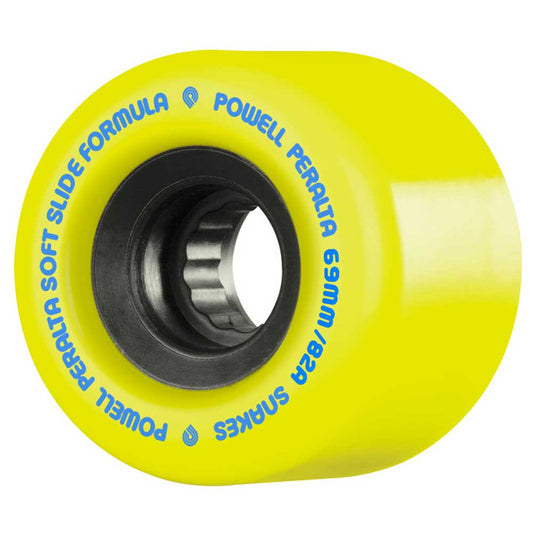 Powell Peralta Snakes Skateboard Wheels 69mm 82A - Yellow