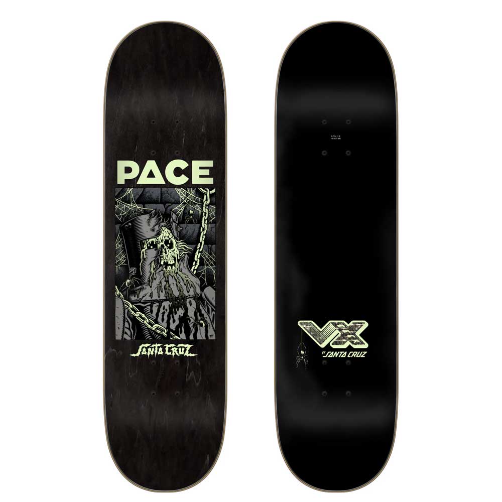Santa Cruz Pace Dungeon VX Skateboard Deck 8.25"