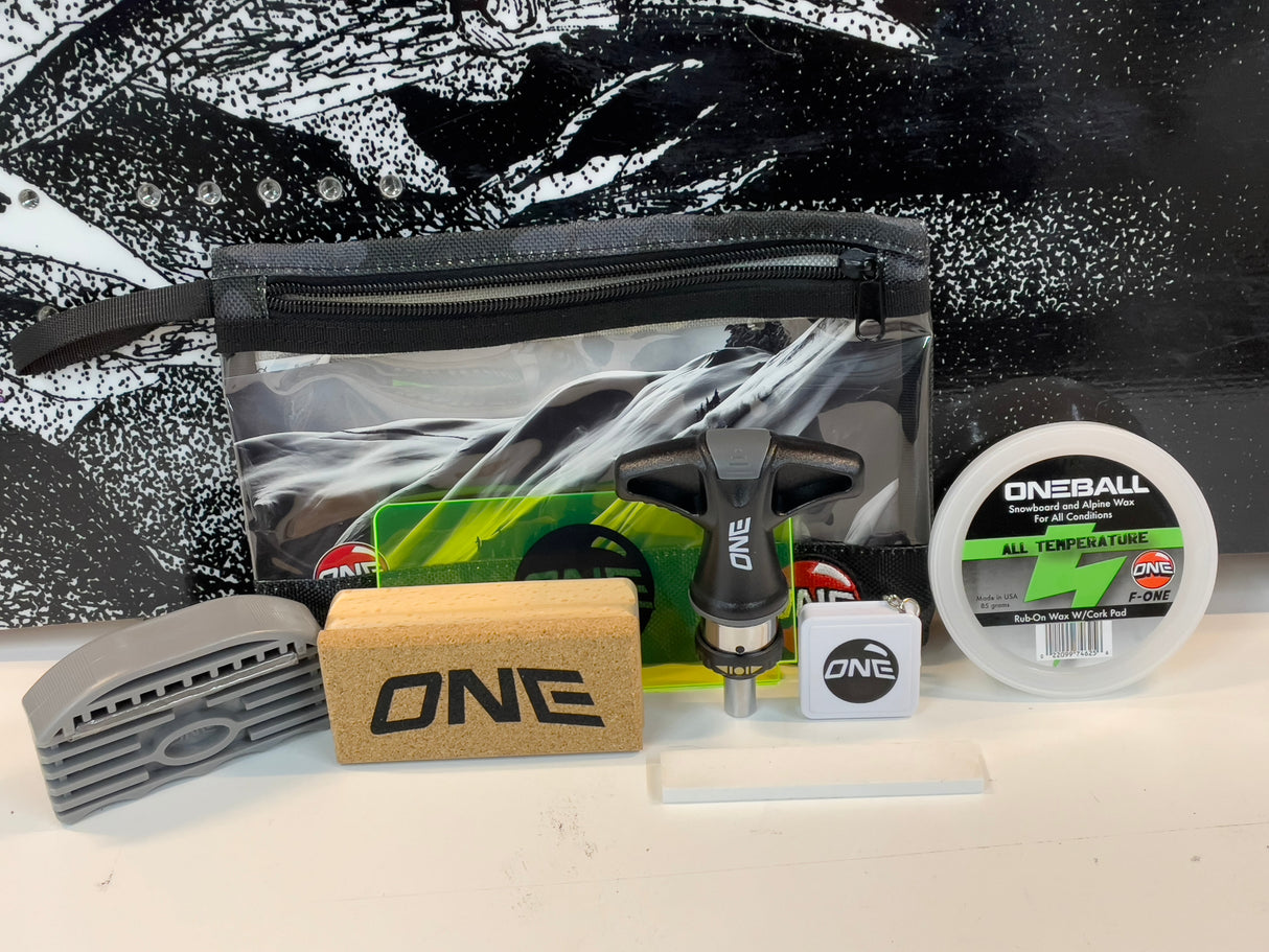 One Ball Parking Lot Snowboard Tuning Kit
