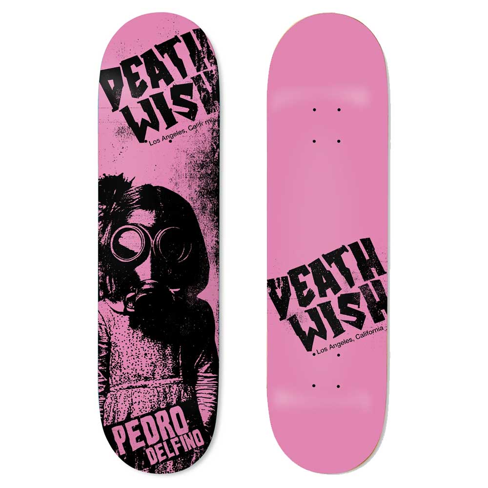 Deathwish Pedro Delfino Creeping Death Skateboard Deck 8.475"