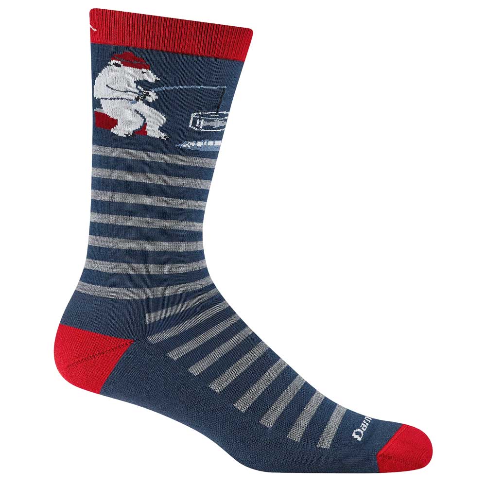 Darn Tough Men's Wild Life Crew Lightweight Lifestyle Socks