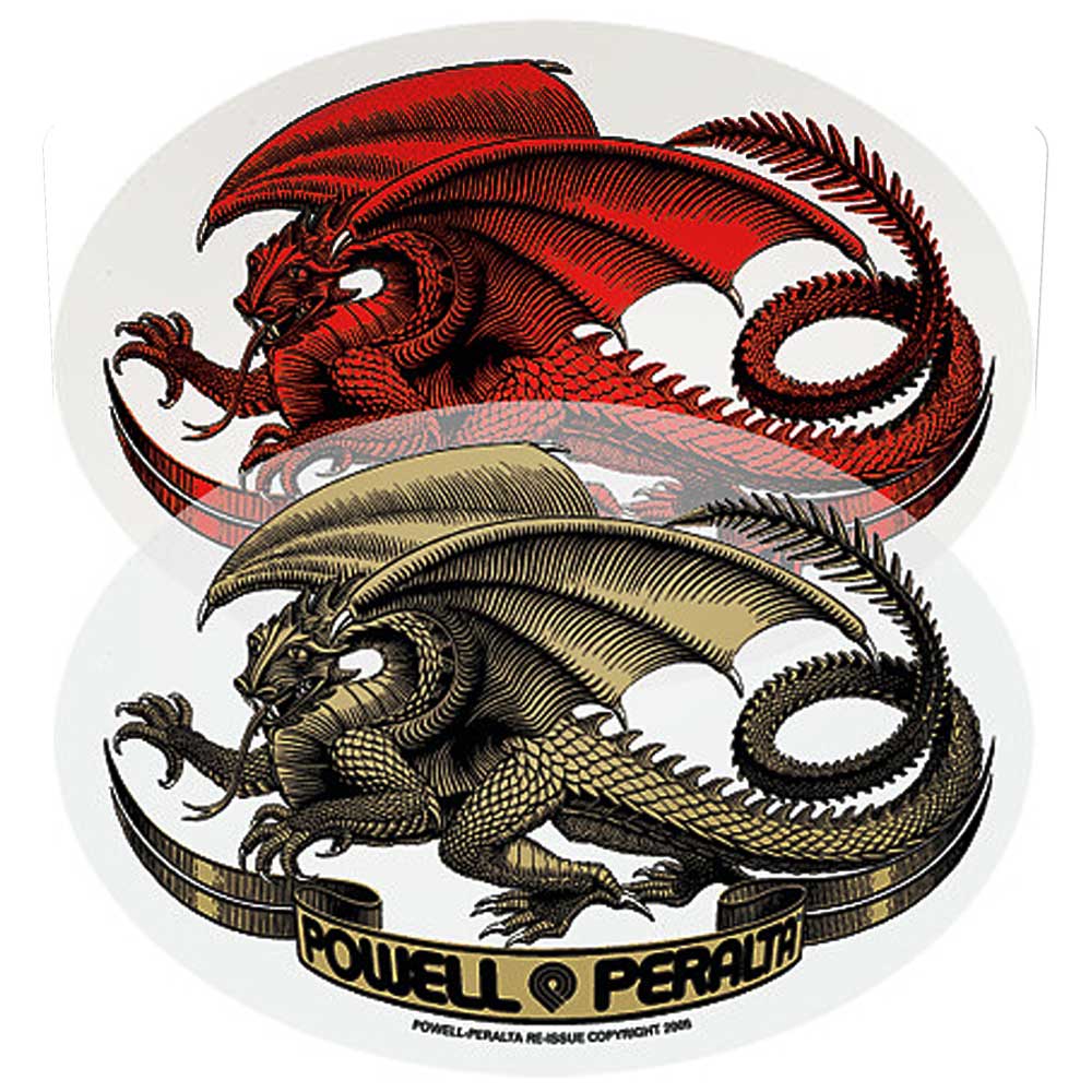 Powell Peralta Oval Dragon Sticker