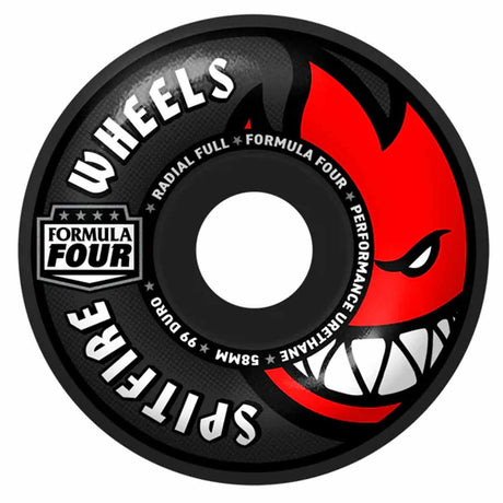 Spitfire 99a F4 Radial Full Team Colors Skateboard Wheels