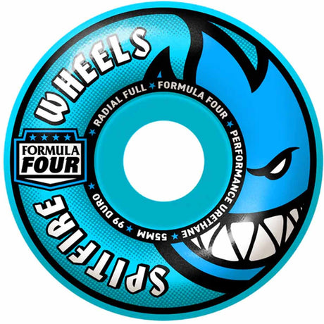 Spitfire 99a F4 Radial Full Team Colors Skateboard Wheels