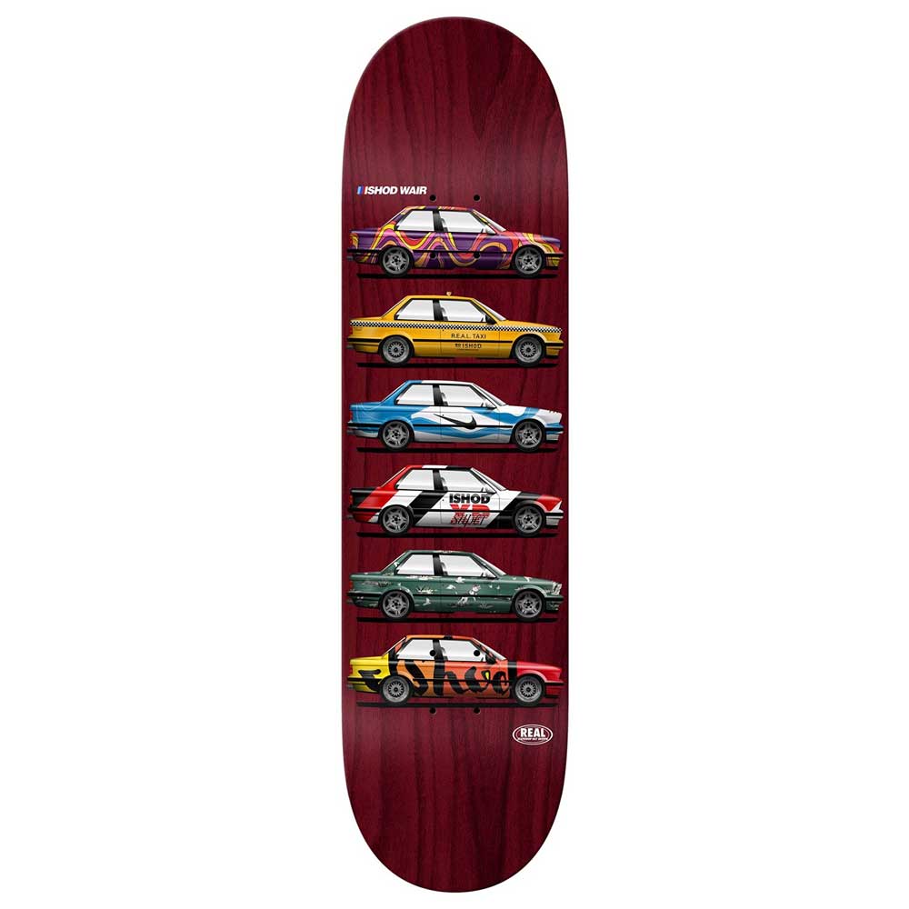Real Ishod Custom Twin Tail Skateboard Deck 8.25"