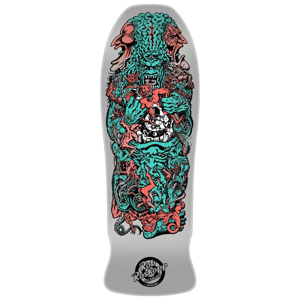 Santa Cruz Rob Roskopp Five Reissue Skateboard Deck 10.22"