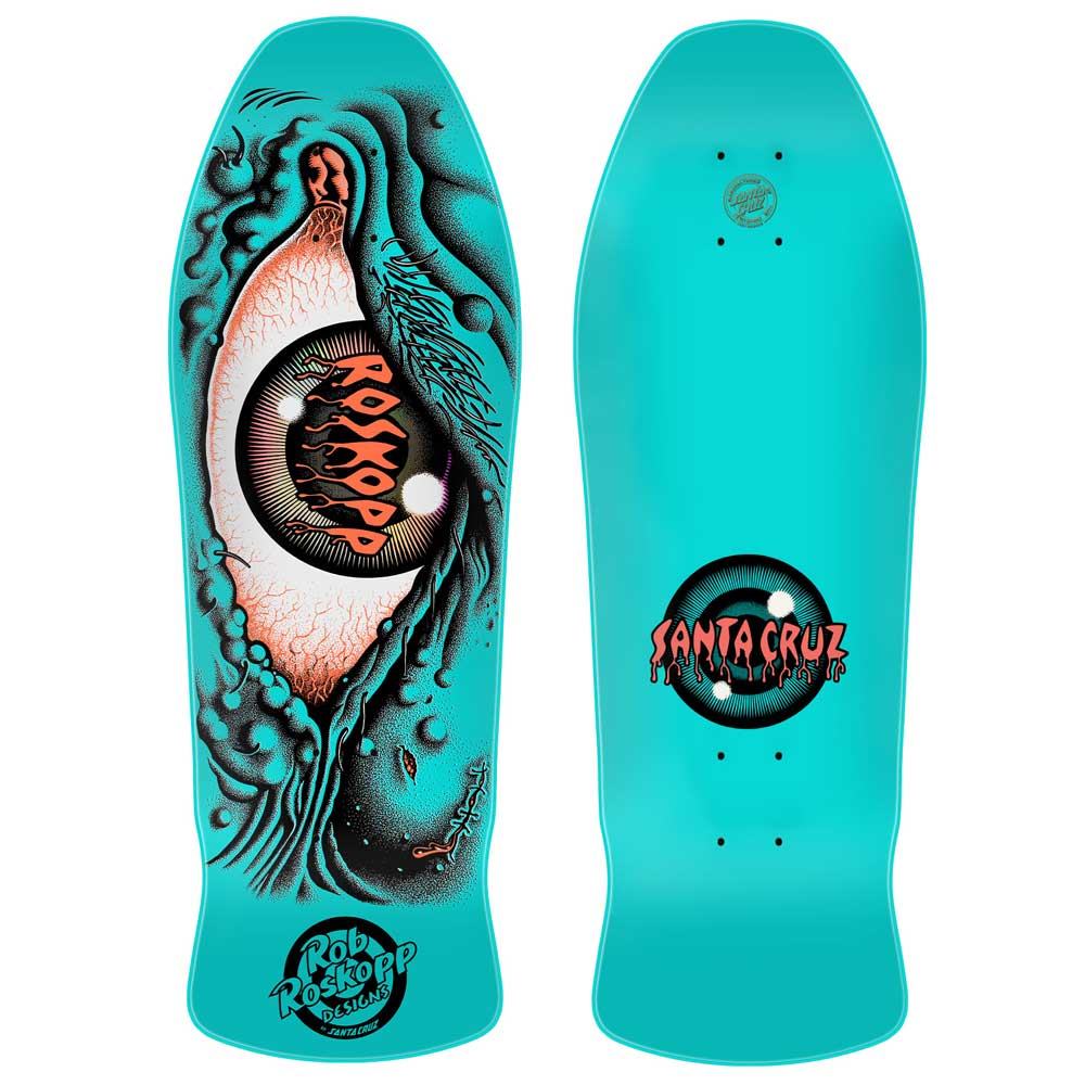 Santa Cruz Roskopp Eye Reissue Skateboard Deck 10.12"