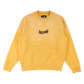Welcome Vamp Sun Fade Pigment-Dyed Crew - Mineral Yellow
