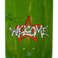 Welcome Face on a Lover On Son of Moontrimmer Skateboard Deck - 8.25"