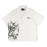 Welcome Torment Printed Linen Short Sleeve T-Shirt