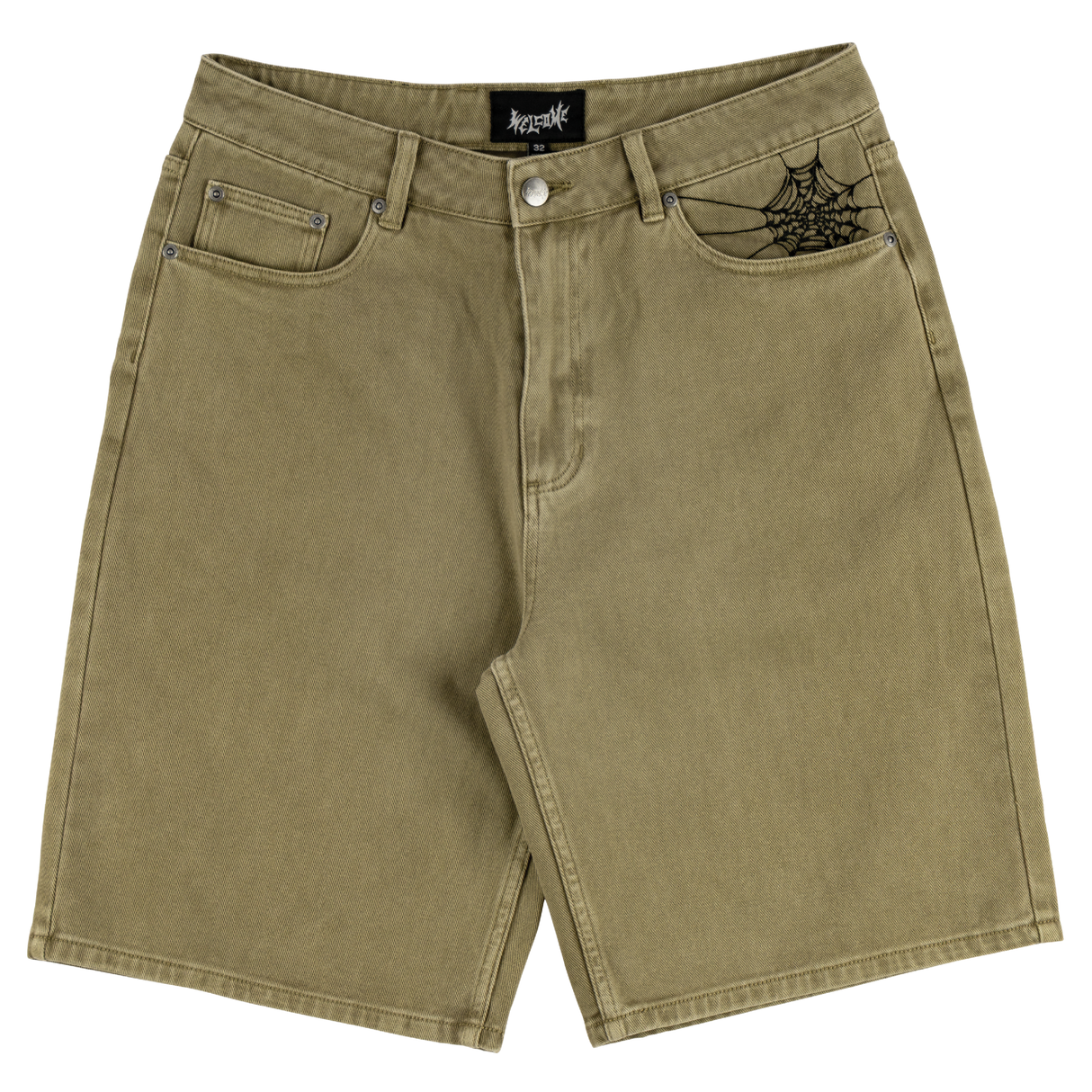 【BOHEMIAN SEOUL】[25SS] FRONT POCKET DENIM SHORTS [正規品] Denim Shorts-Vintage Embroidered Daisy | Boden USA