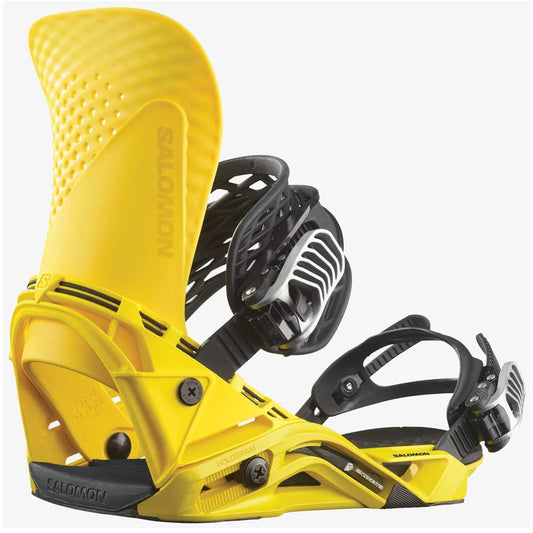 Salomon Men's Hologram Snowboard Bindings - 2024 Vibrant Yellow
