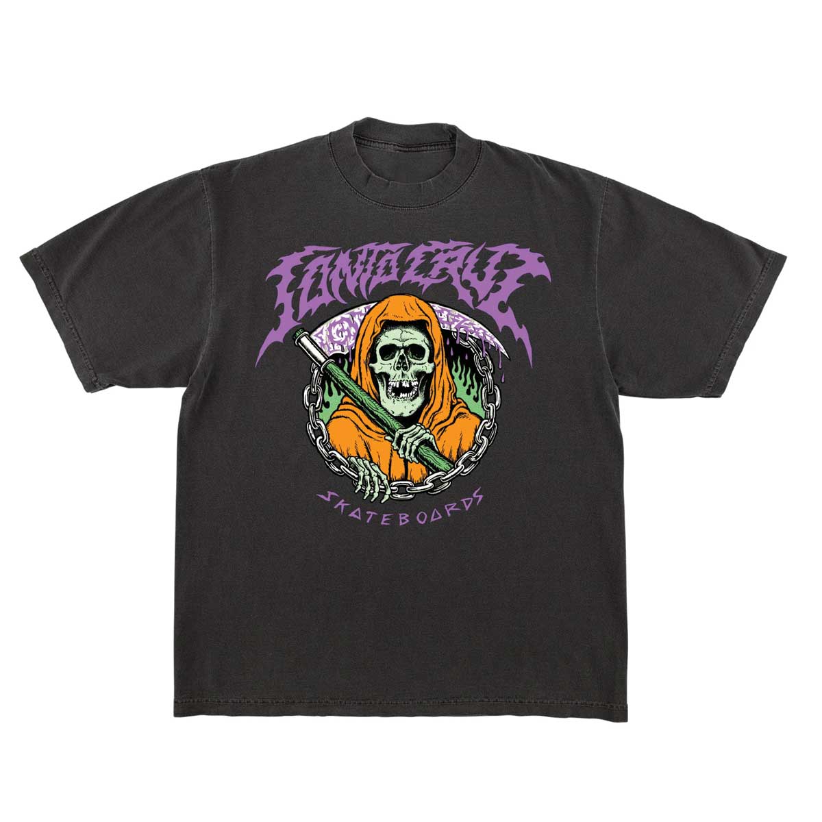 Santa Cruz Out Of Time Short Sleeve Heavyweight T-Shirt
