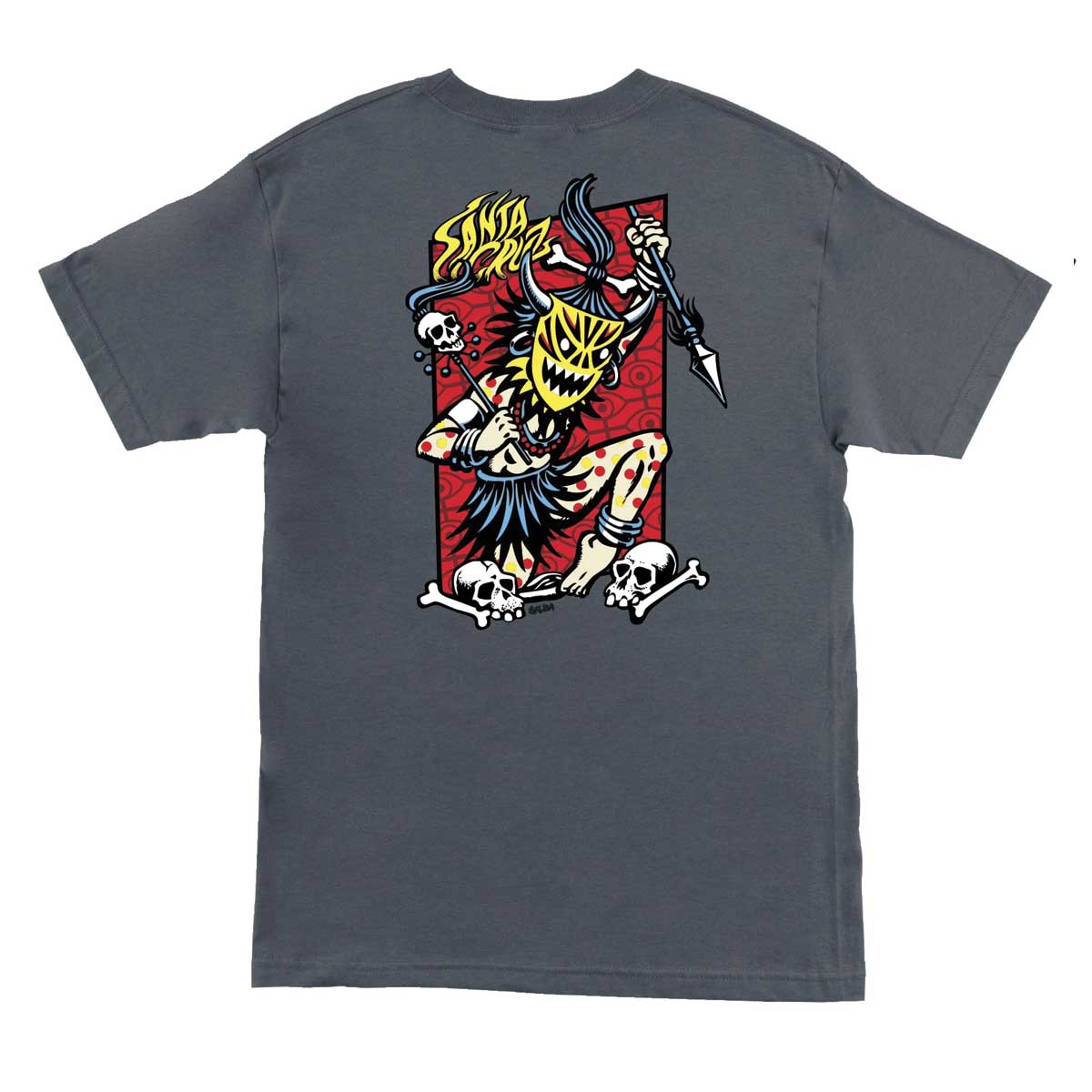 Santa Cruz Salba Voodoo Frame Short Sleeve Heavyweight T-Shirt