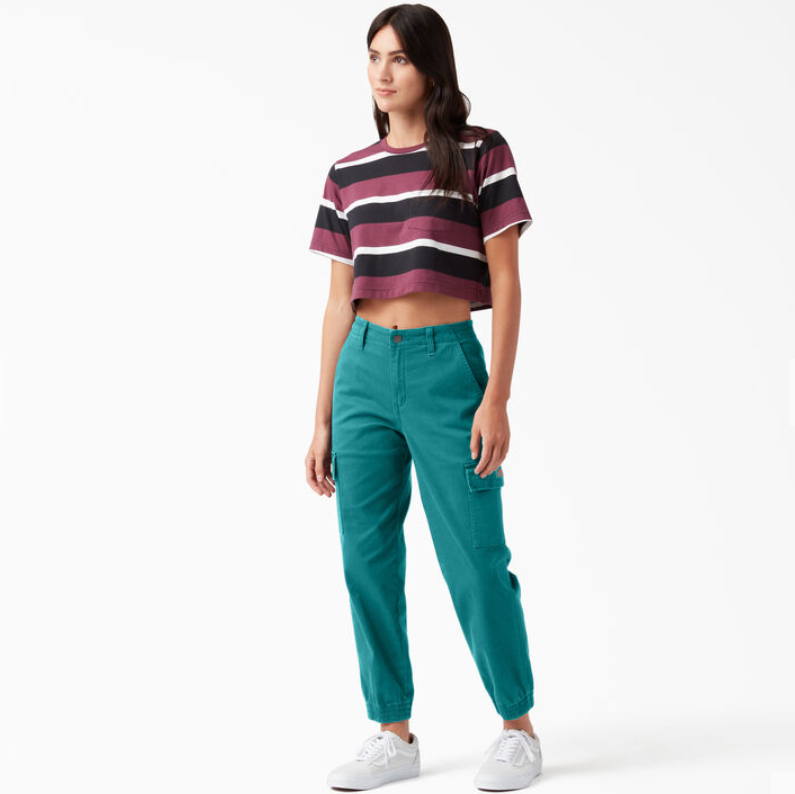 Dickies Women's Cargo Jogger Pants - Deep Lake – Focus Boardshop