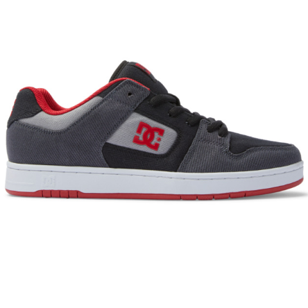 DC Manteca 4 Zero Waste Skate Shoe Black/Grey/Red