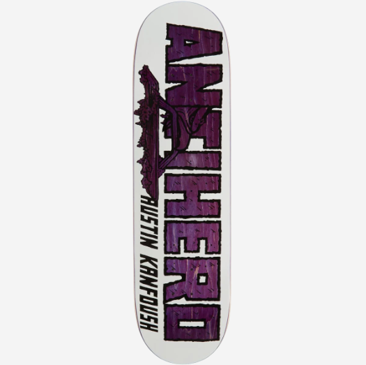 Anti Hero Kanfoush Custom White Skateboard Deck 8.5"