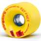 Orangatang Fat Free Yellow 65mm, 86a Longboard Wheels