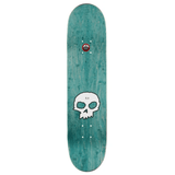 Zero Team Single Skull Skateboard Deck 8.75"